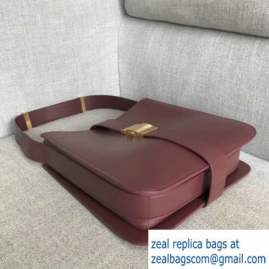 Bottega Veneta Marie Slim Shoulder Bag In Nappa Burgundy 2019 - Click Image to Close