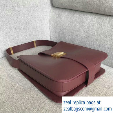 Bottega Veneta Marie Slim Shoulder Bag In Nappa Burgundy 2019