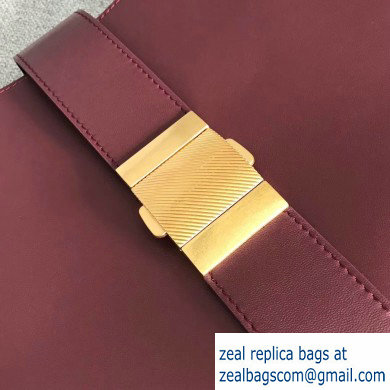 Bottega Veneta Marie Slim Shoulder Bag In Nappa Burgundy 2019 - Click Image to Close