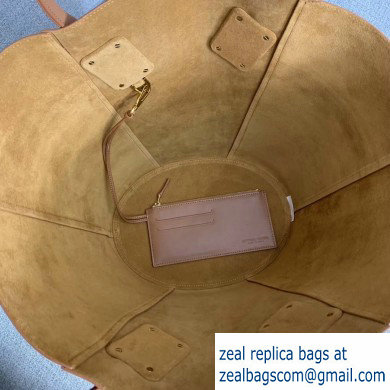 Bottega Veneta Medium Basket Tote Bag In French Calf Brown 2019 - Click Image to Close