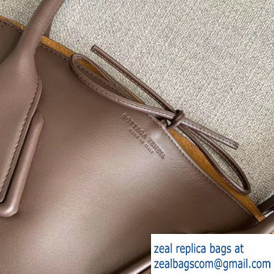 Bottega Veneta Medium Basket Tote Bag In French Calf Coffee 2019 - Click Image to Close