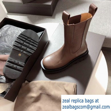 Bottega Veneta Mid-calf Boots Coffee 2019 - Click Image to Close