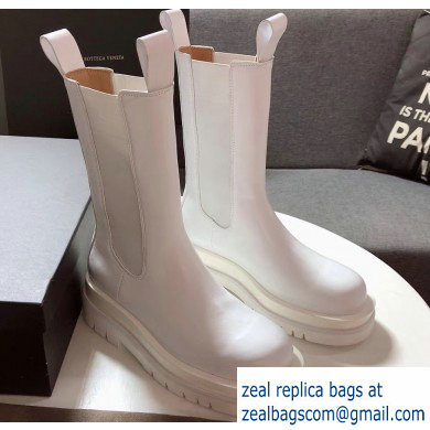 Bottega Veneta Mid-calf Boots White 2019 - Click Image to Close