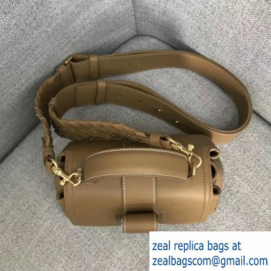 Bottega Veneta Mini Piazza Bag in Soft Matte Calfskin Camel 2019 - Click Image to Close