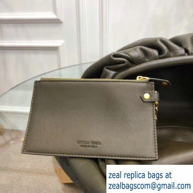 Bottega Veneta Oversize Frame The Pouch Clutch Bag In Croco Pattern Dark Green 2019 - Click Image to Close