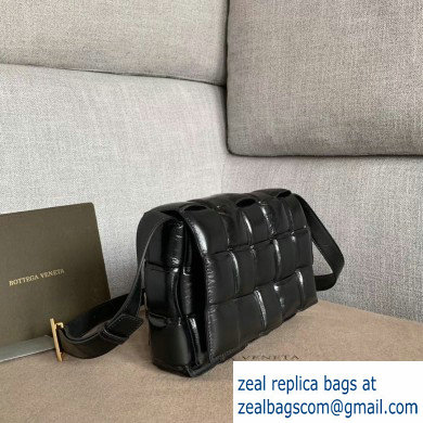 Bottega Veneta Padded Cassette Crossbody Bag Black 2019 - Click Image to Close