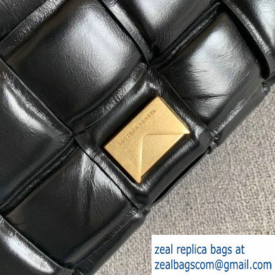 Bottega Veneta Padded Cassette Crossbody Bag Black 2019