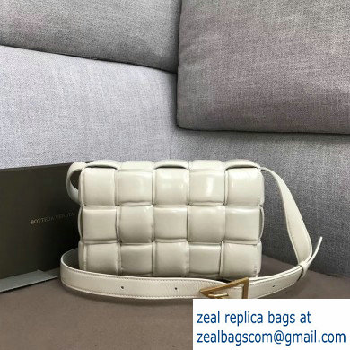 Bottega Veneta Padded Cassette Crossbody Bag Creamy 2019 - Click Image to Close