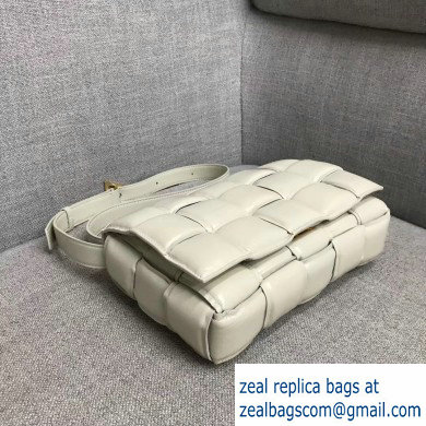 Bottega Veneta Padded Cassette Crossbody Bag Creamy 2019 - Click Image to Close