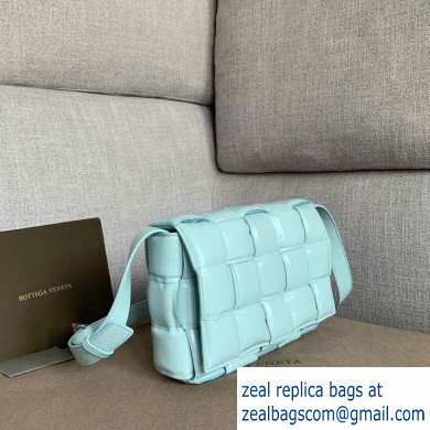 Bottega Veneta Padded Cassette Crossbody Bag Sky Blue 2019 - Click Image to Close