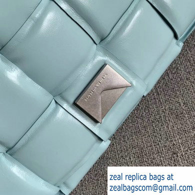 Bottega Veneta Padded Cassette Crossbody Bag Sky Blue 2019 - Click Image to Close