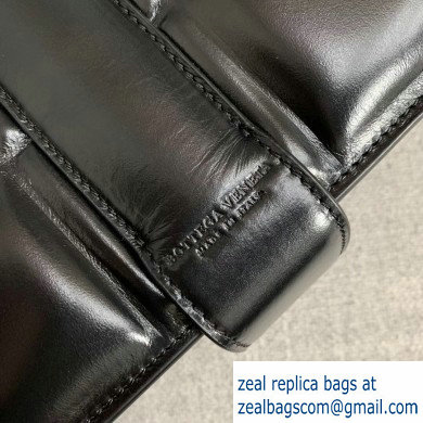 Bottega Veneta Padded Marie Slim Shoulder Bag Black 2019