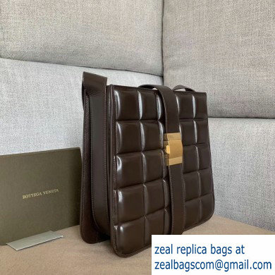 Bottega Veneta Padded Marie Slim Shoulder Bag Coffee 2019