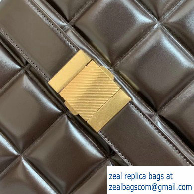 Bottega Veneta Padded Marie Slim Shoulder Bag Coffee 2019 - Click Image to Close