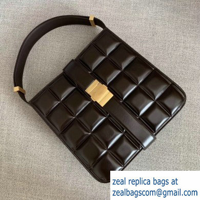 Bottega Veneta Padded Marie Slim Shoulder Bag Coffee 2019