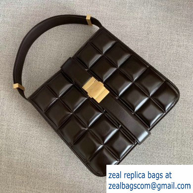 Bottega Veneta Padded Marie Slim Shoulder Bag Coffee 2019 - Click Image to Close