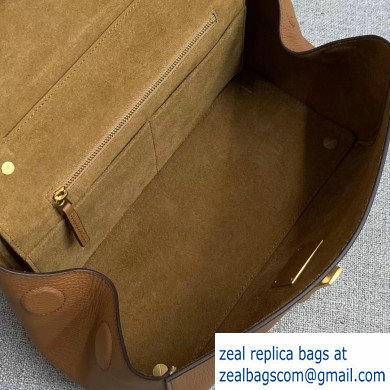 Bottega Veneta Small BV Angle Shoulder Bag In Palmellato Brown 2019