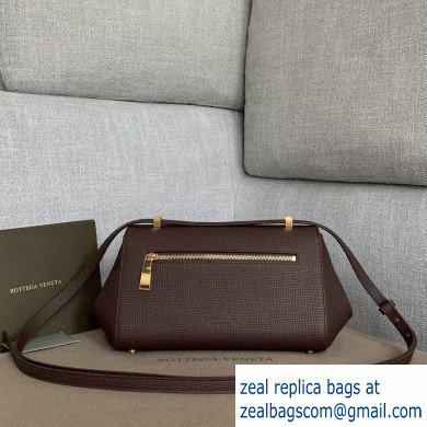 Bottega Veneta Small BV Angle Shoulder Bag In Palmellato Burgundy 2019