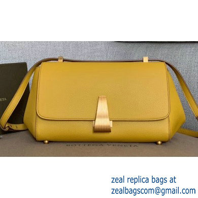 Bottega Veneta Small BV Angle Shoulder Bag In Palmellato Yellow 2019 - Click Image to Close