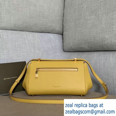 Bottega Veneta Small BV Angle Shoulder Bag In Palmellato Yellow 2019