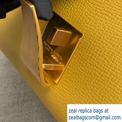 Bottega Veneta Small BV Angle Shoulder Bag In Palmellato Yellow 2019 - Click Image to Close
