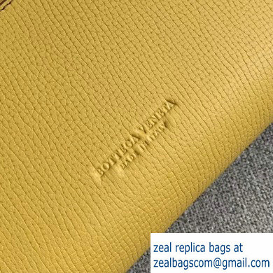 Bottega Veneta Small BV Angle Shoulder Bag In Palmellato Yellow 2019 - Click Image to Close