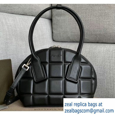 Bottega Veneta Small BV Swoop Bowler-style Bag Black 2019