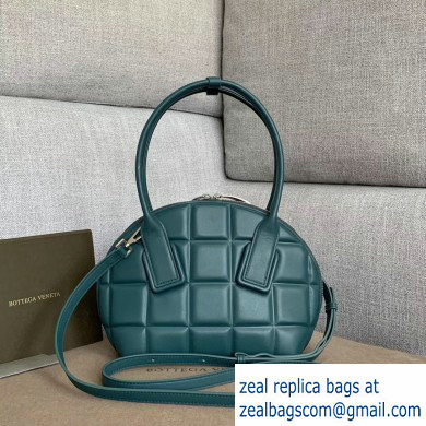 Bottega Veneta Small BV Swoop Bowler-style Bag Blue 2019