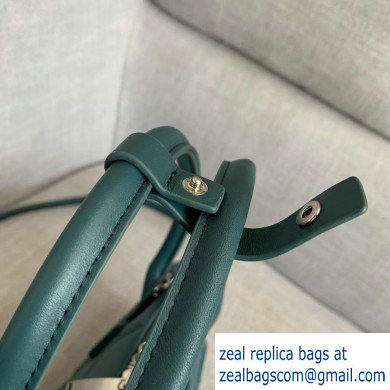 Bottega Veneta Small BV Swoop Bowler-style Bag Blue 2019
