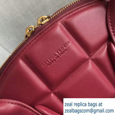 Bottega Veneta Small BV Swoop Bowler-style Bag Burgundy 2019 - Click Image to Close