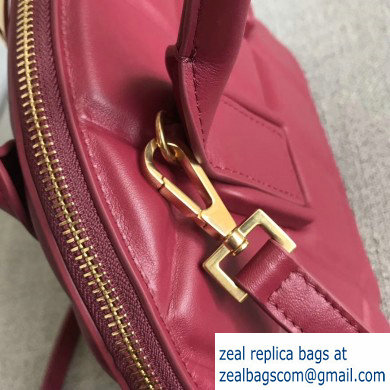 Bottega Veneta Small BV Swoop Bowler-style Bag Burgundy 2019