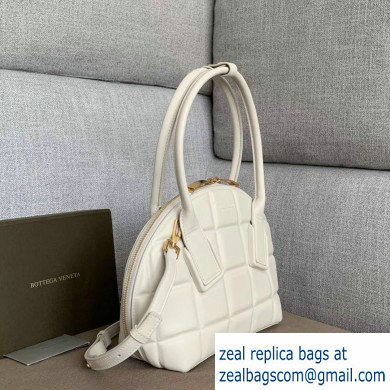 Bottega Veneta Small BV Swoop Bowler-style Bag Creamy 2019