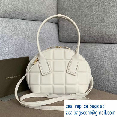 Bottega Veneta Small BV Swoop Bowler-style Bag Creamy 2019