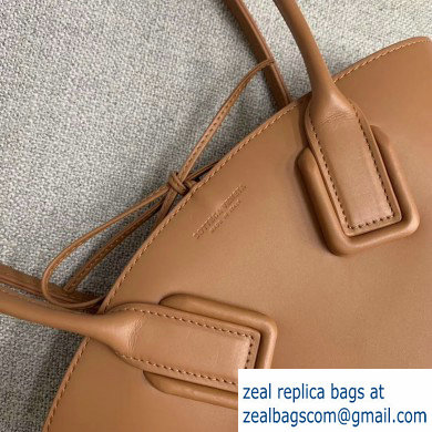 Bottega Veneta Small Basket Tote Bag In French Calf Brown 2019 - Click Image to Close