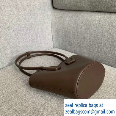 Bottega Veneta Small Basket Tote Bag In French Calf Coffee 2019