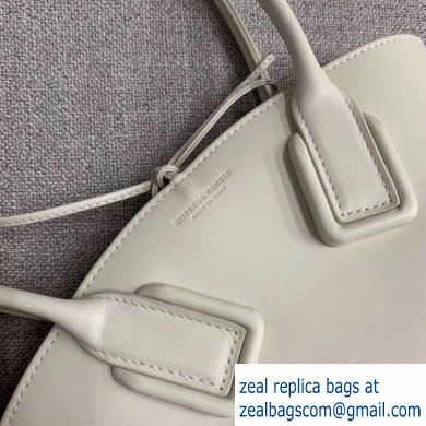 Bottega Veneta Small Basket Tote Bag In French Calf White 2019 - Click Image to Close