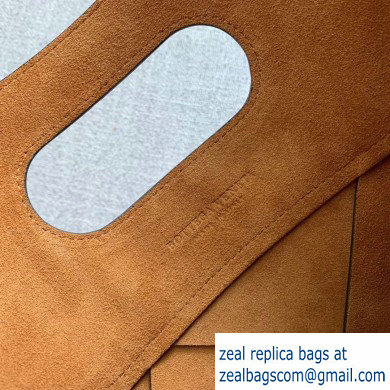 Bottega Veneta Small Slip Tote Bag In Maxi Weave Coffee 2019