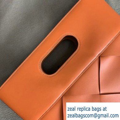 Bottega Veneta Small Slip Tote Bag In Maxi Weave Orange 2019 - Click Image to Close