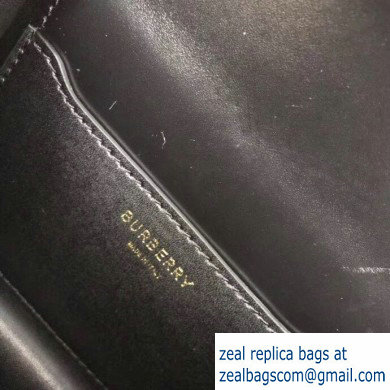 Burberry Belted Strap Leather TB Bag Black 2019