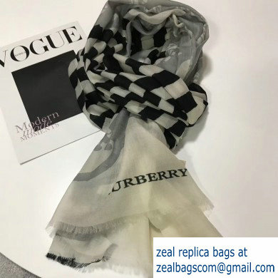 Burberry Cashmere Scarf 110x180cm 05 2019