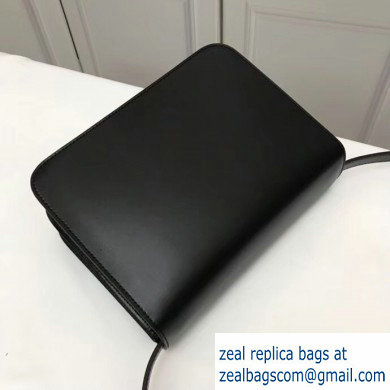 Burberry Medium Leather TB Bag Black 2019 - Click Image to Close