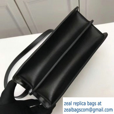 Burberry Medium Leather TB Bag Black 2019