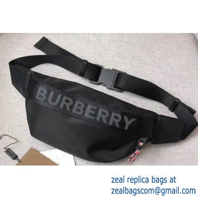 Burberry Medium Logo Detail Bum Bag Black 2019