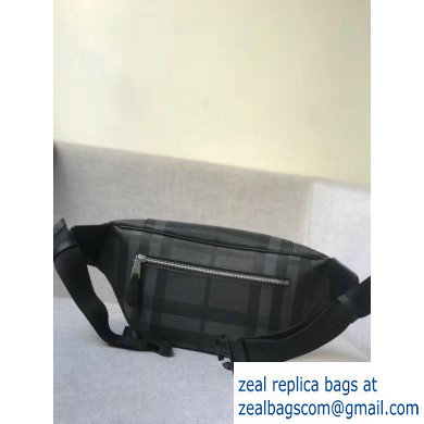 Burberry Medium London Check and Leather Bum Bag Black 2019