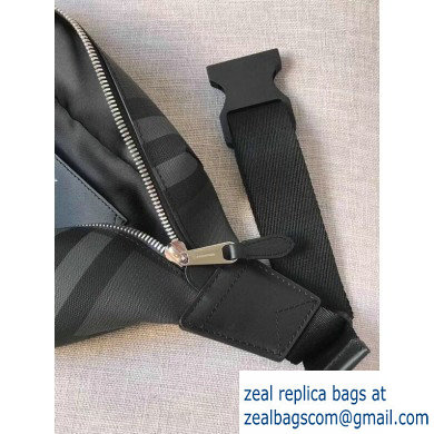 Burberry Medium London Check and Leather Bum Bag Black 2019