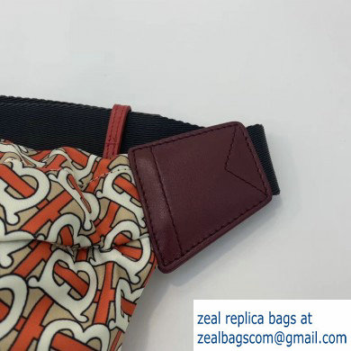 Burberry Medium Monogram Print Bum Bag Orange 2019 - Click Image to Close