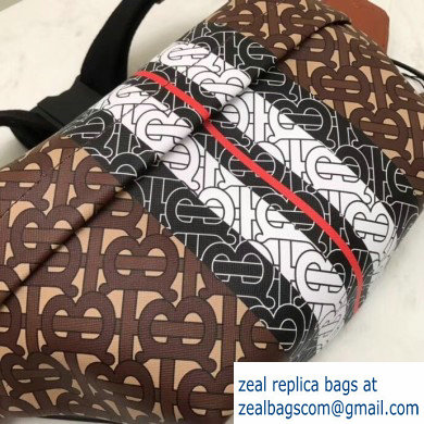 Burberry Medium Monogram Stripe E-canvas Bum Bag 2019