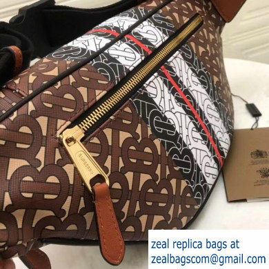 Burberry Medium Monogram Stripe E-canvas Bum Bag 2019