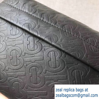 Burberry Medium Monogram TB Bum Bag Black 2019