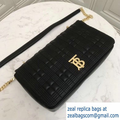 Burberry Medium Quilted Lambskin Lola Bag Black 2019 - Click Image to Close